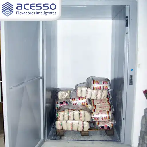 Venda direta de elevadores de carga